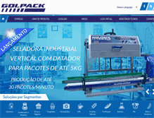Tablet Screenshot of golpack.com.br